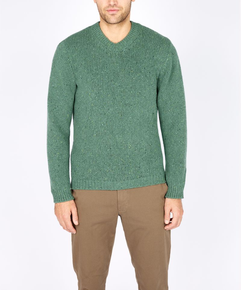 IRELANDS EYE KILBRIDE V NECK - WAVE