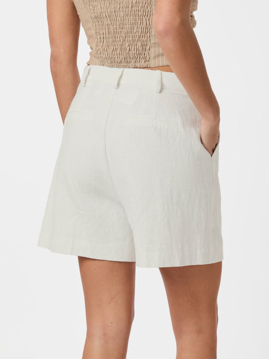 NEO NOIR SEGA RAMIE SHORTS - OFF WHITE