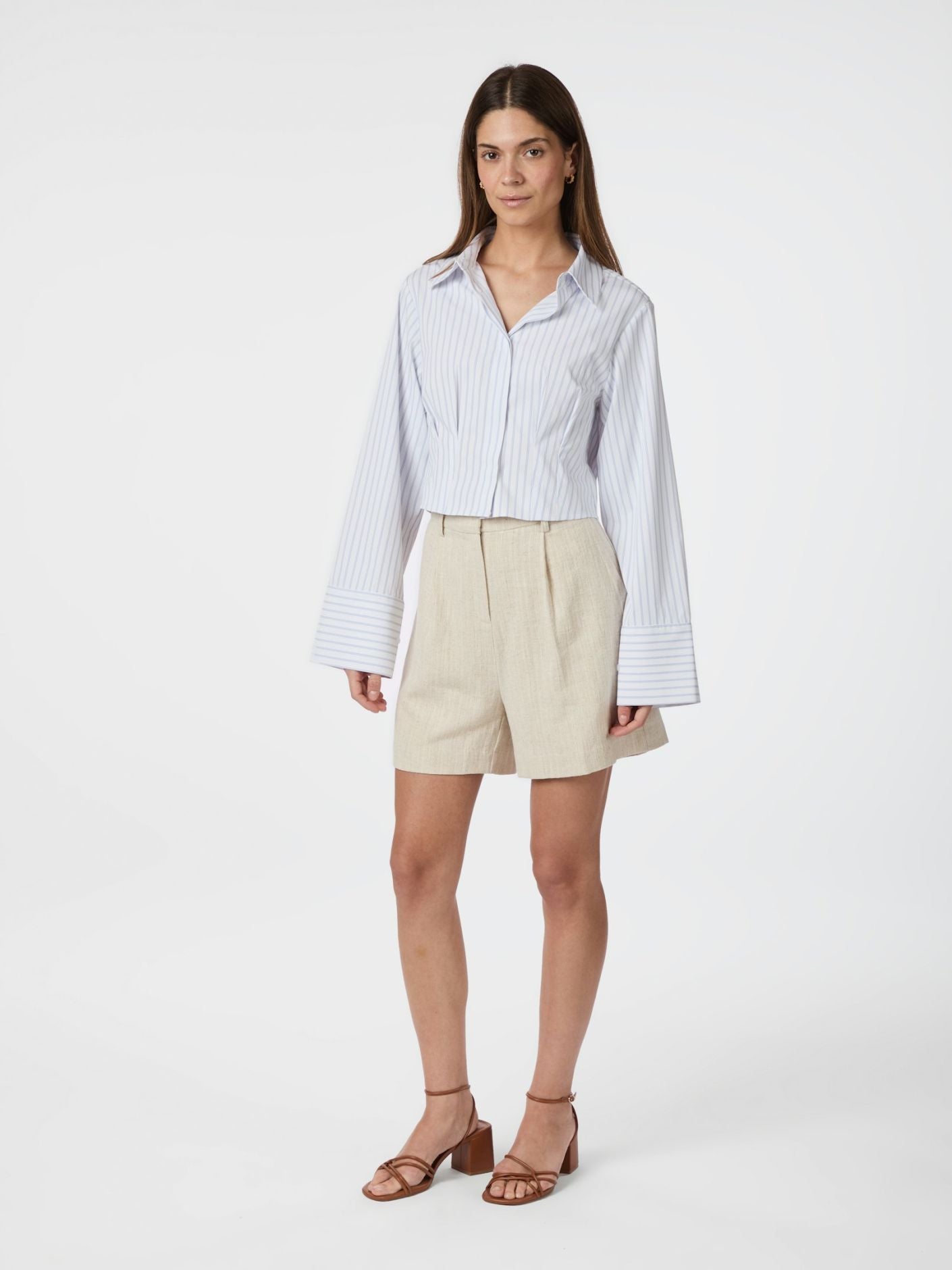 NEO NOIR SEGA RAMIE SHORTS - NATURAL