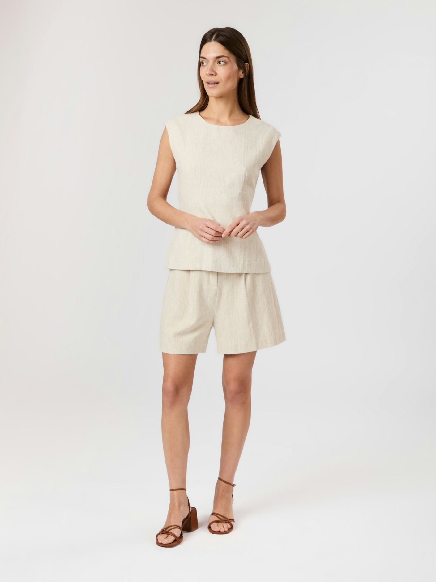 NEO NOIR RAFLI RAMIE TOP - NATURAL