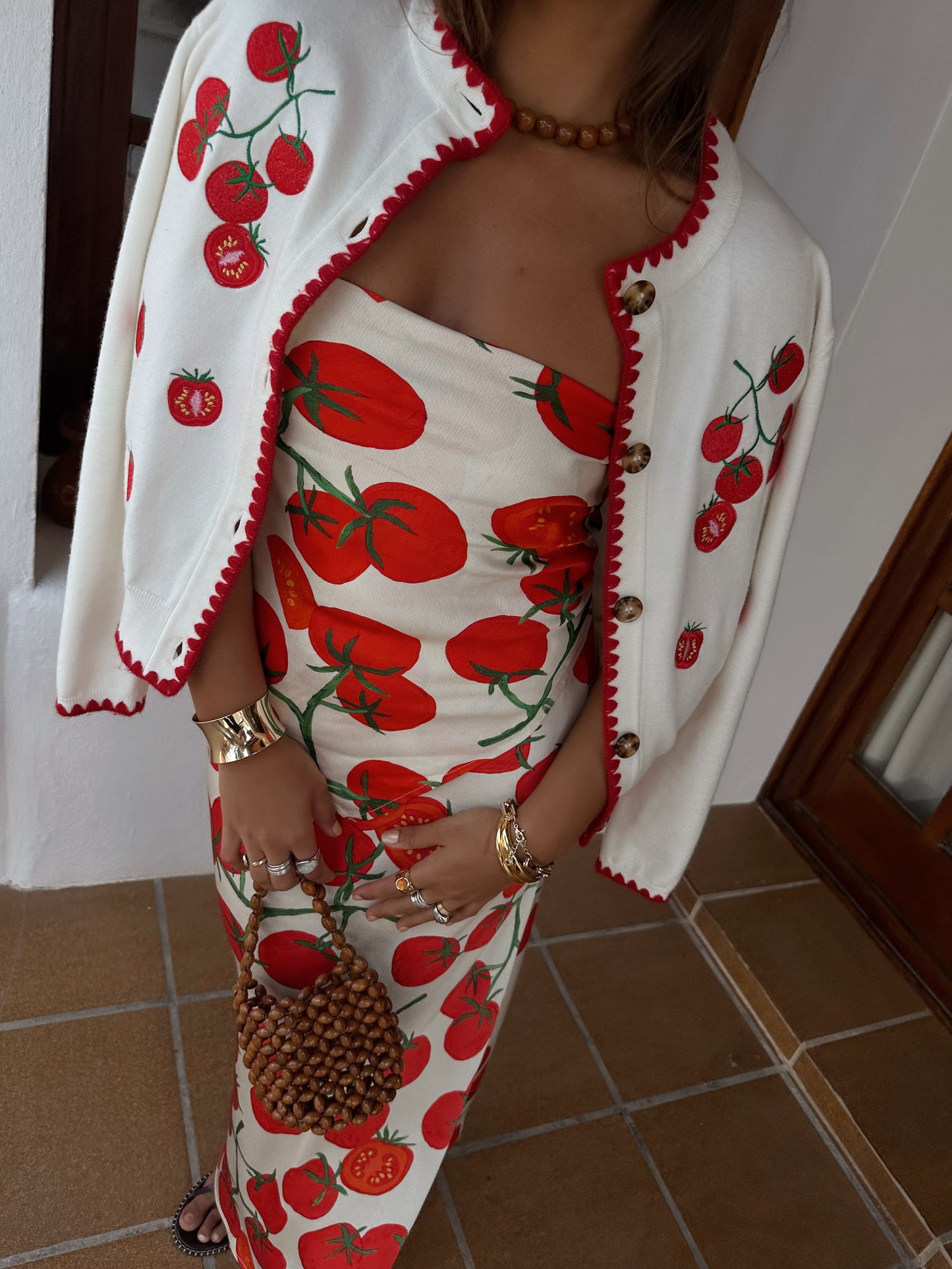 NFD TOMATO CARDIGAN