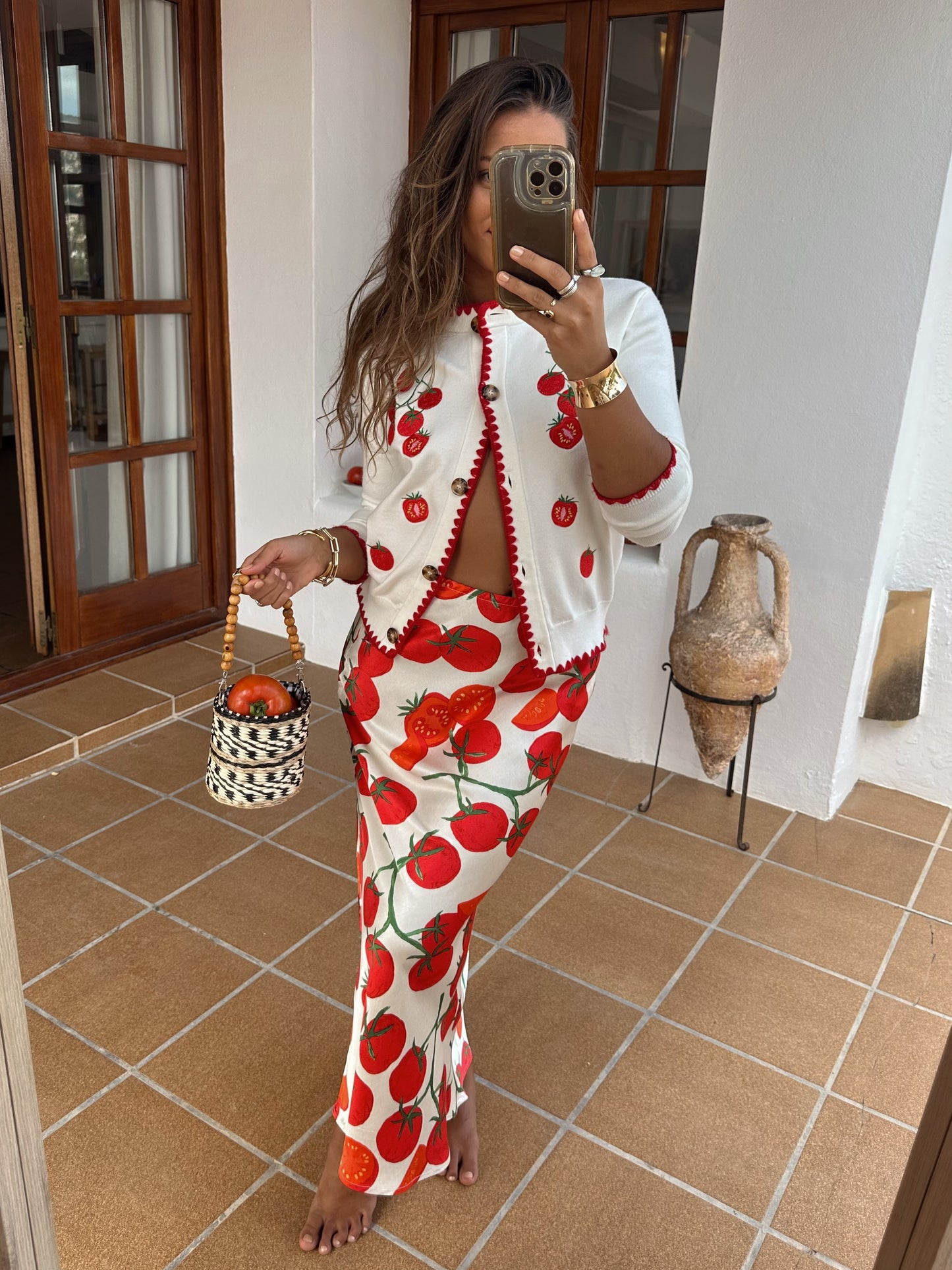 NFD TOMATO CARDIGAN