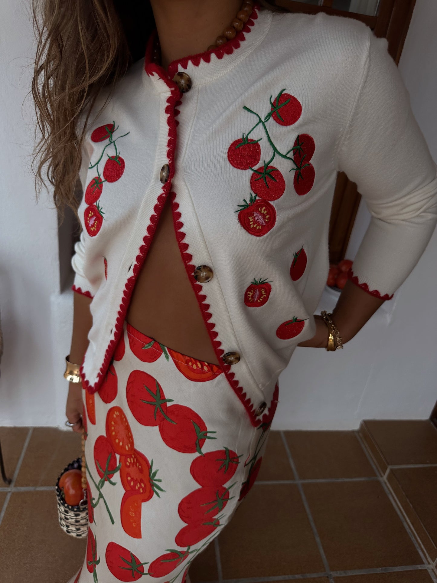 NFD TOMATO CARDIGAN
