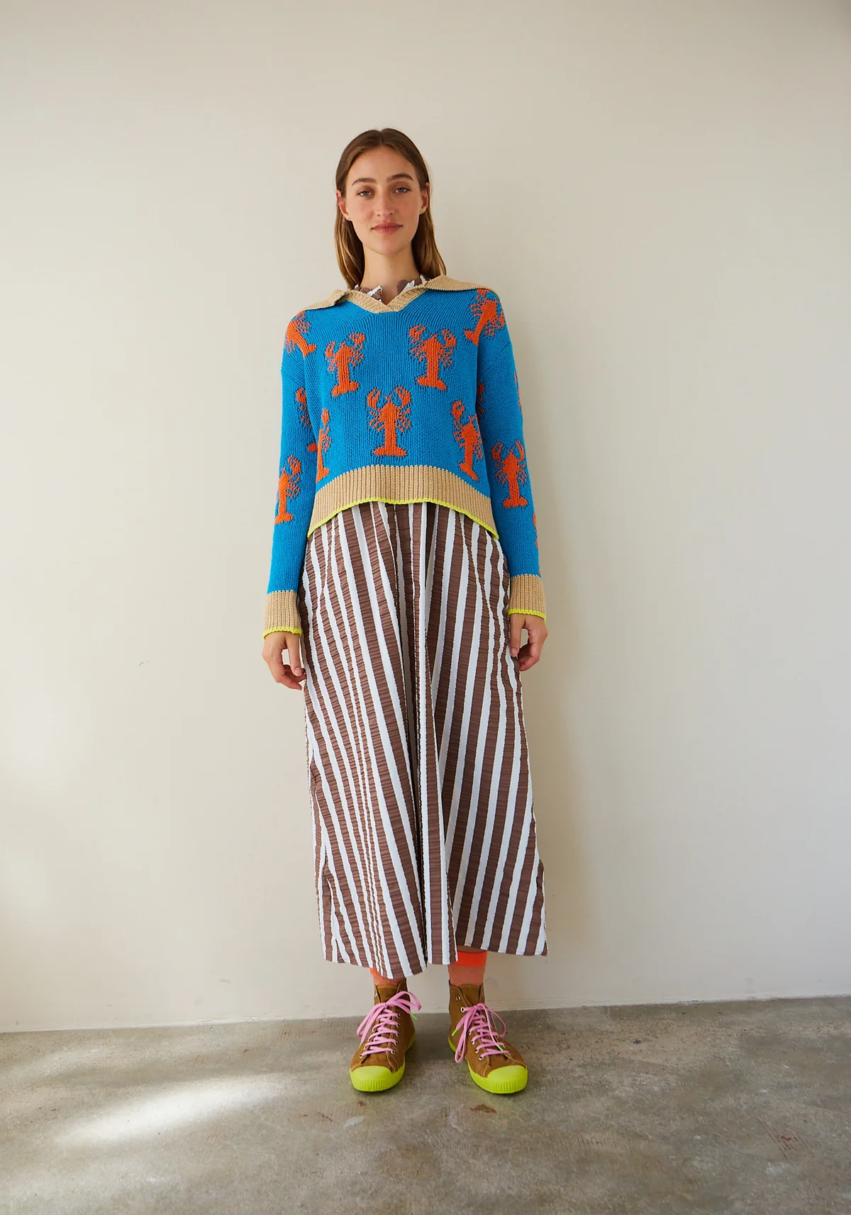 DR BLOOM LOBSTER JUMPER - BLUE