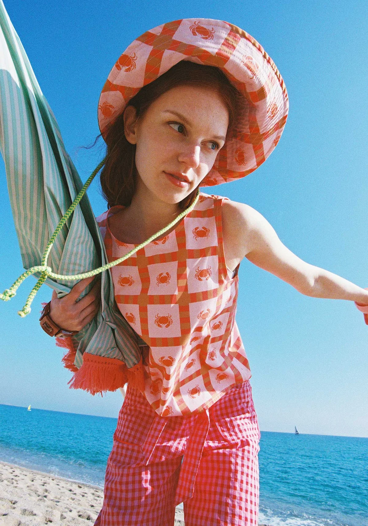 DR BLOOM ANA PINK CRABS TOP