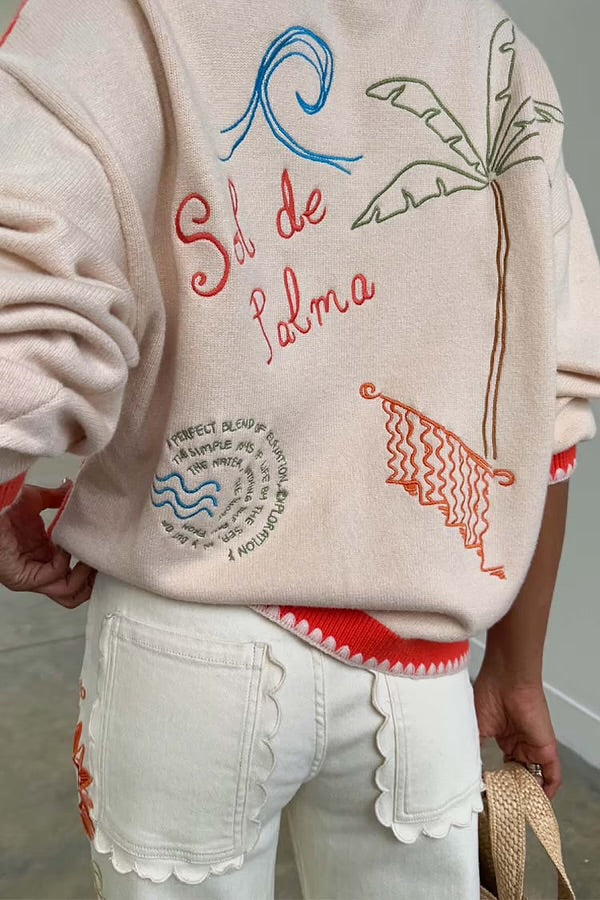 NFD SOL DE PALMA CARDIGAN