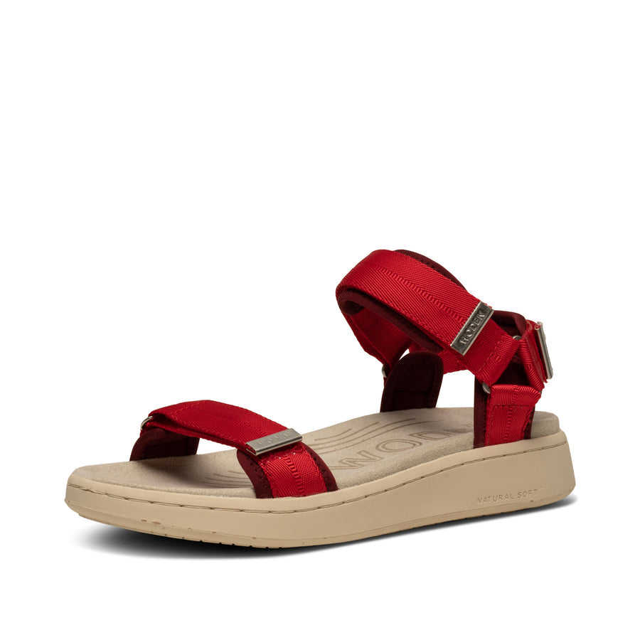 WODEN LINE SANDAL - FIRE RED