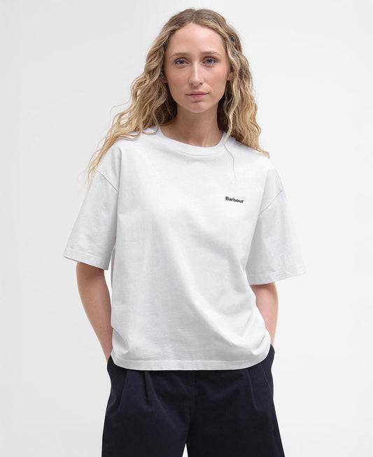 BARBOUR JEMA TOP - WHITE