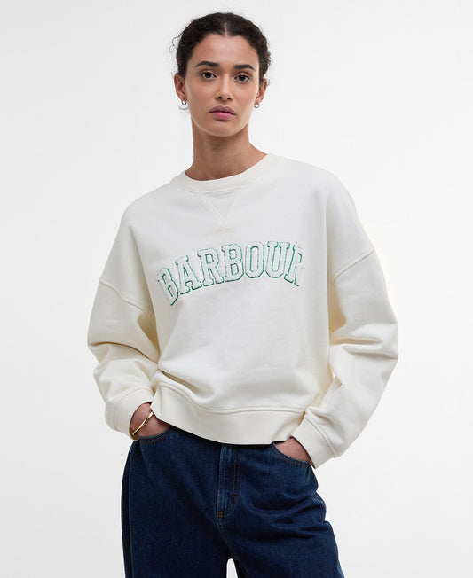 BARBOUR SILVERDALE JUMPER - NEUTRAL