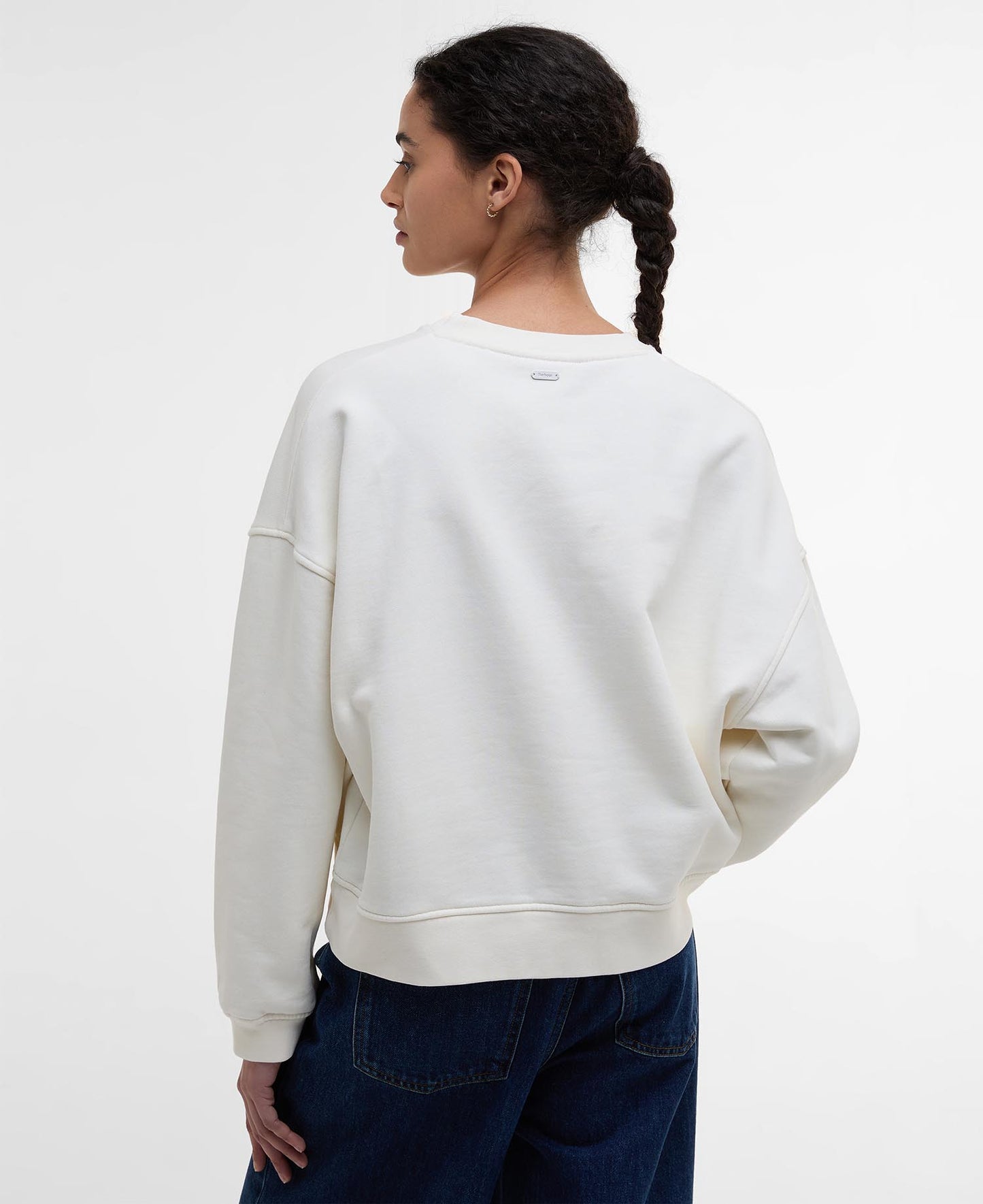 BARBOUR SILVERDALE JUMPER - NEUTRAL