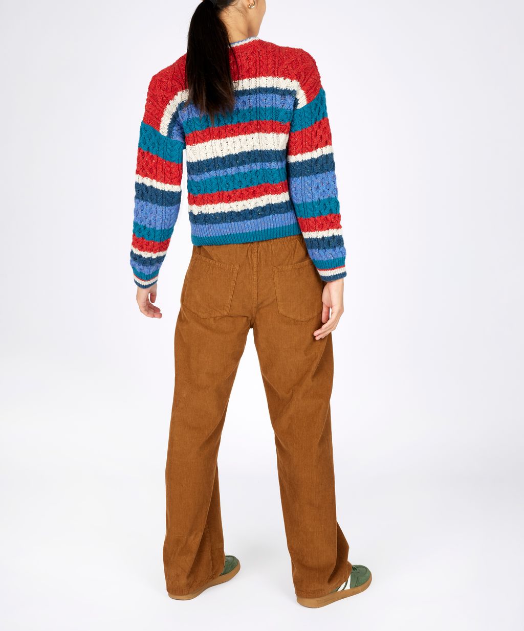 IRELANDS EYES MAYA SWEATER - CHILLI