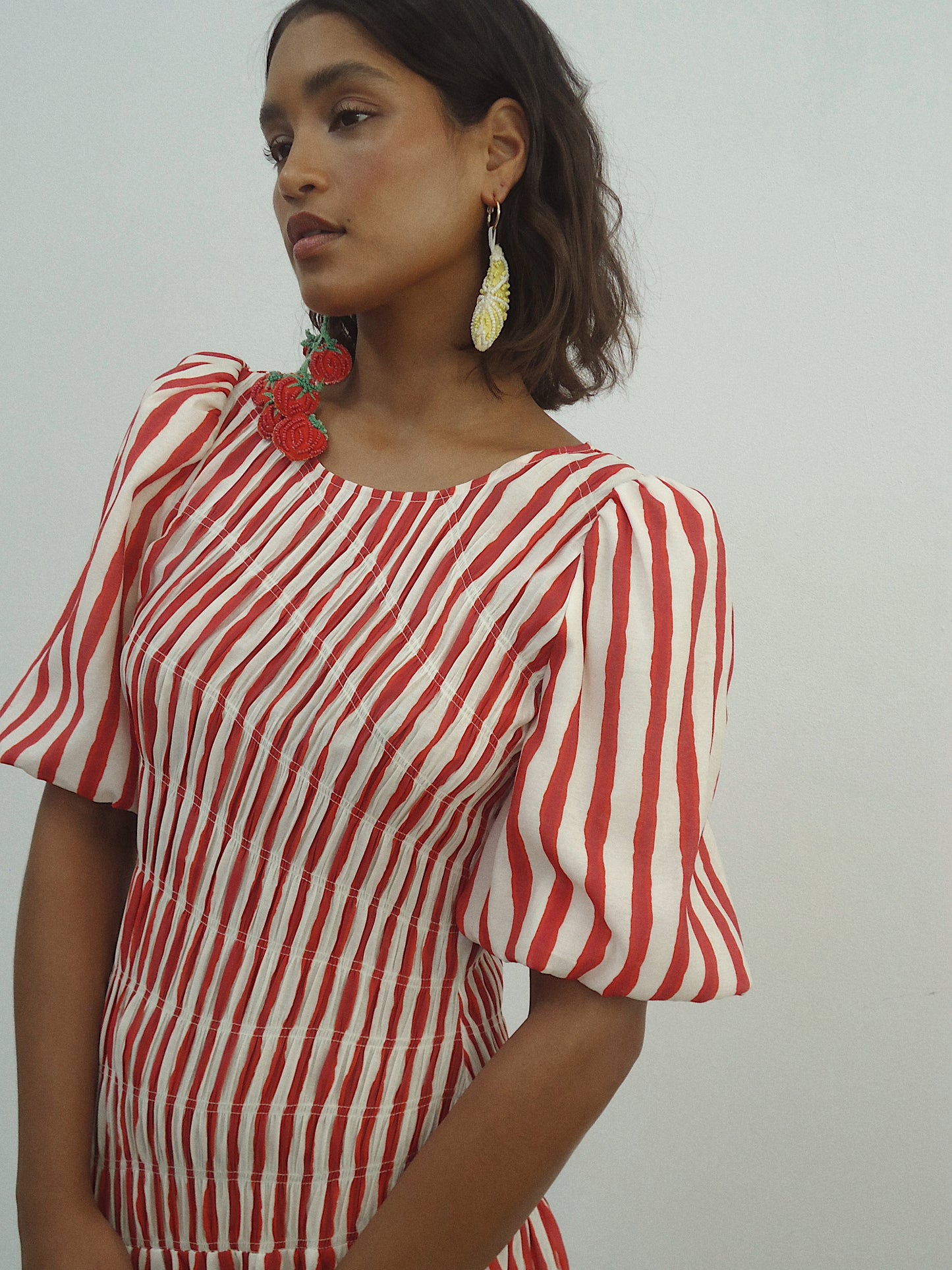NFD STRIPE NARA DRESS