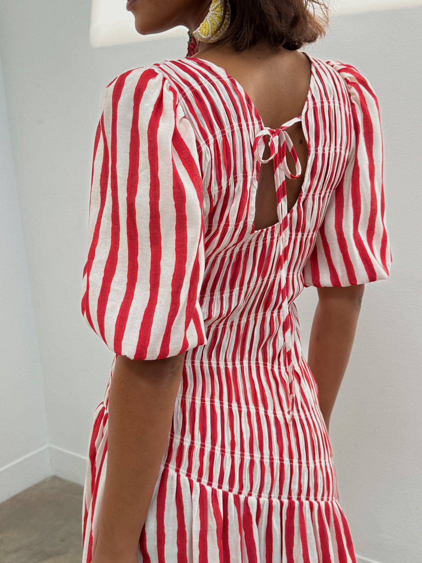 NFD STRIPE NARA DRESS