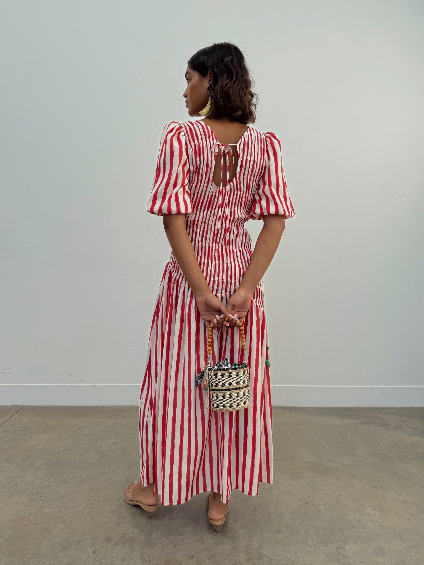 NFD STRIPE NARA DRESS