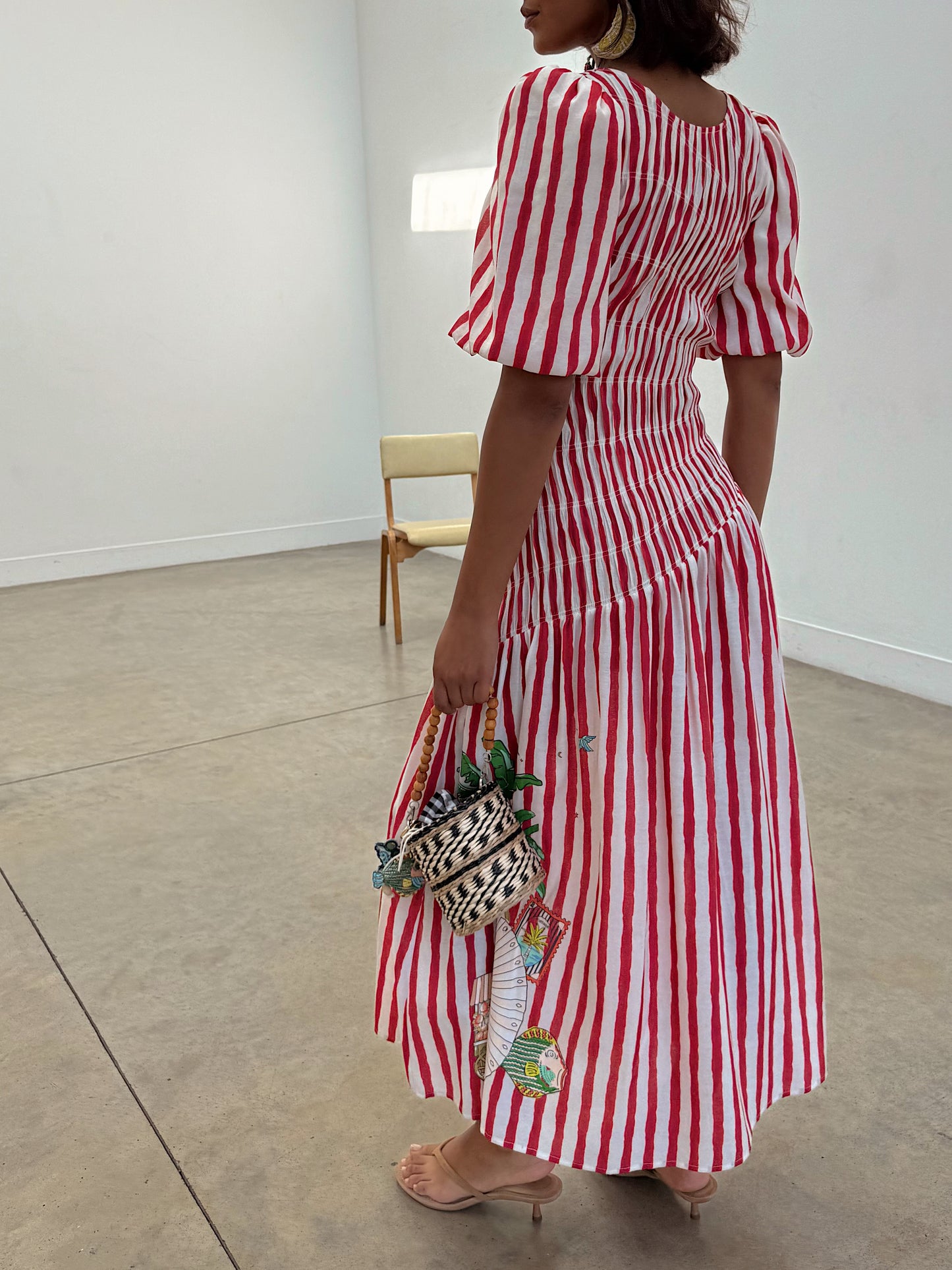 NFD STRIPE NARA DRESS