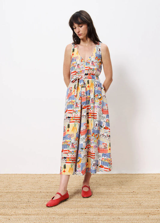 FRNCH ACHOUAK PRINTED DRESS