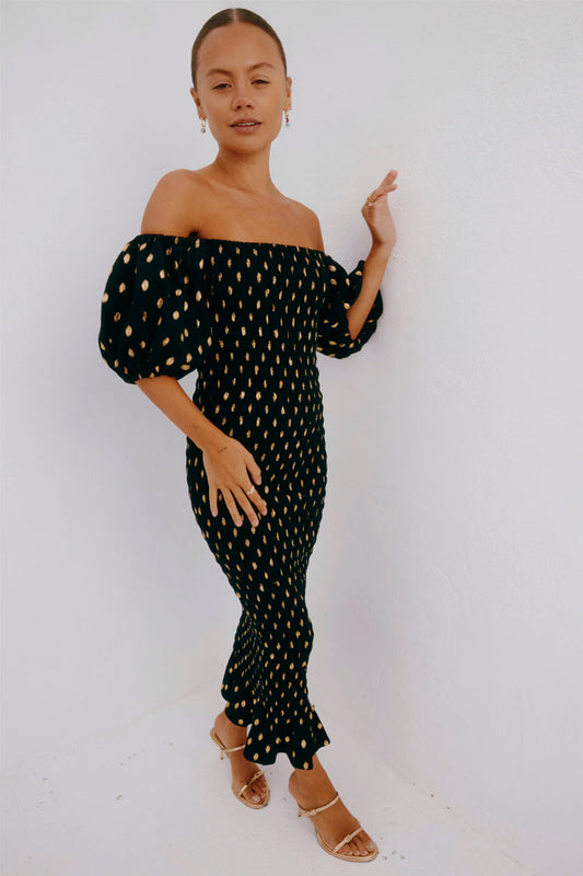 NFD JOJO BLACK DRESS SS25