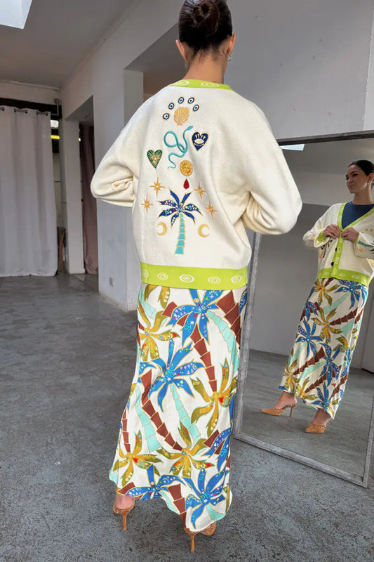 NFD PALM DORRIS SKIRT