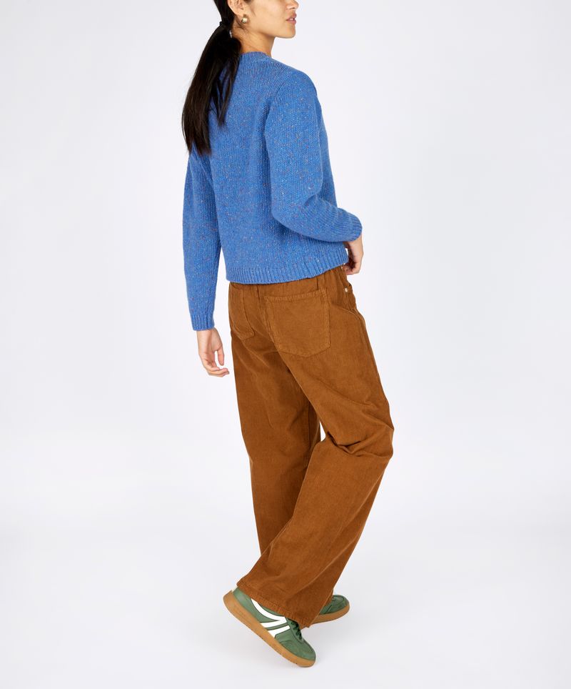 IRELANDS EYE KAYLA V-NECK - MARINA