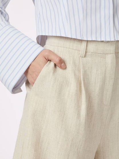 NEO NOIR SEGA RAMIE SHORTS - NATURAL
