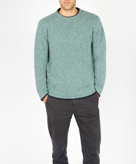 IE ROUNDSTONE SWEATER - OCEAN MIST