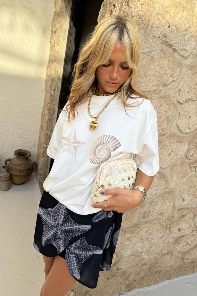 NFD SHELL PRINT T-SHIRT
