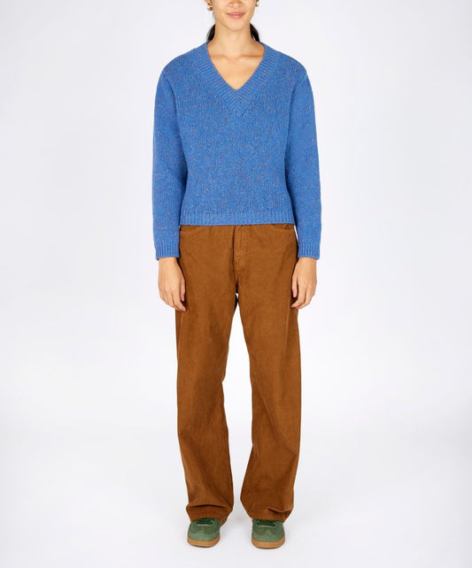 IRELANDS EYE KAYLA V-NECK - MARINA