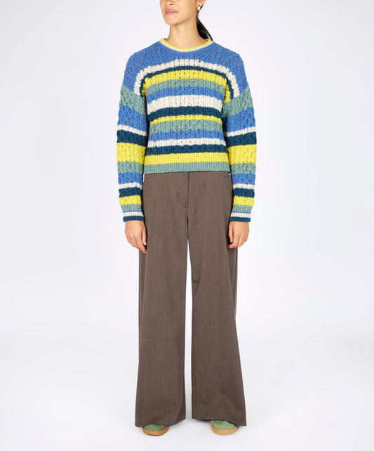 IRELANDS EYE MAYA JUMPER - MARINA
