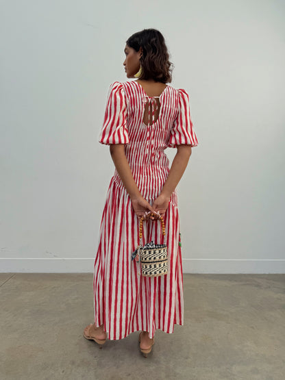 NFD STRIPE NARA DRESS