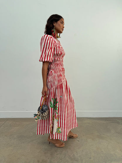NFD STRIPE NARA DRESS