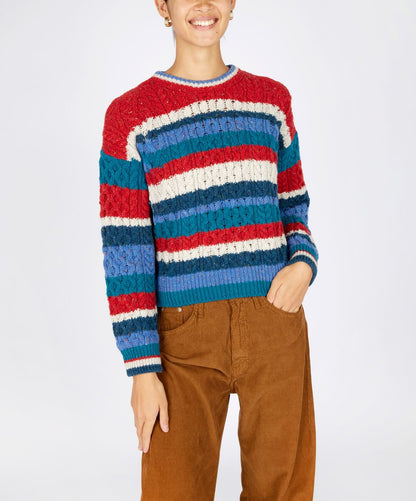 IRELANDS EYES MAYA SWEATER - CHILLI