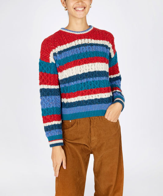 IRELANDS EYES MAYA SWEATER - CHILLI